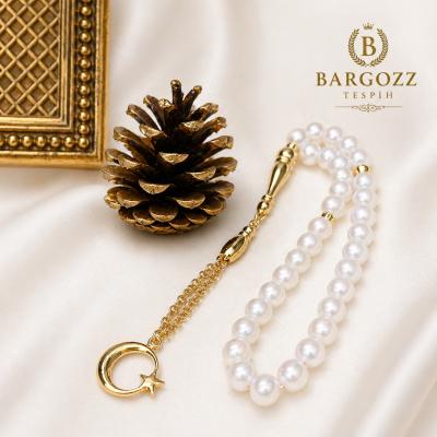 İnci Tespih 925 Ayar Gümüş Püsküllü