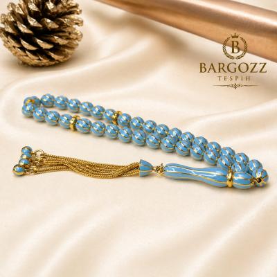 Mine İşlemeli Full Gümüş Tasarım Tespih