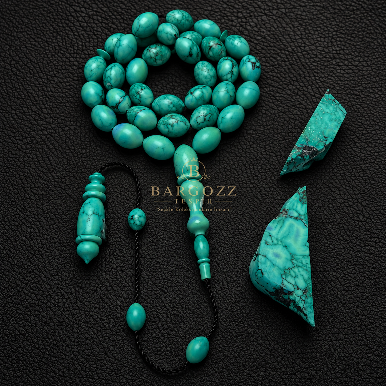Natural Arizona Firuze Taşı Tespih ( Turquoise)